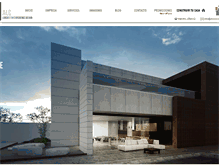 Tablet Screenshot of alcazarconstrucciones.com